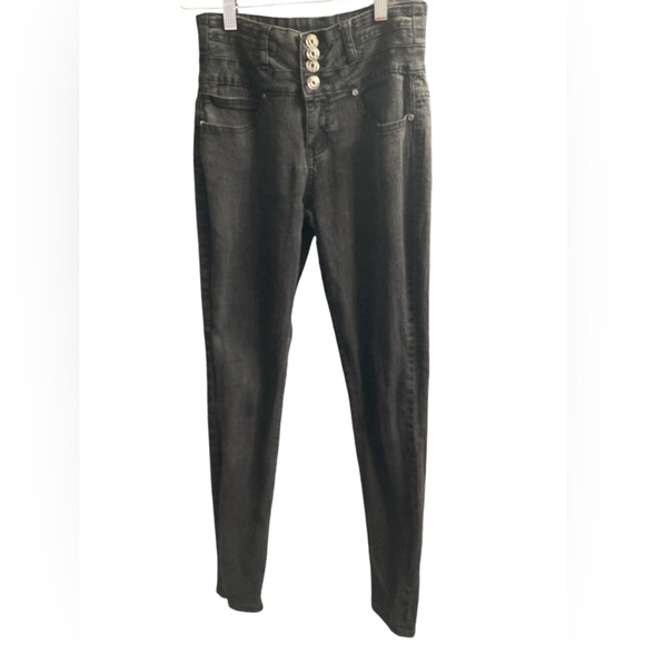 Silver Crush Women’s black skinny jeans size 5/6 - Picture 1 of 15